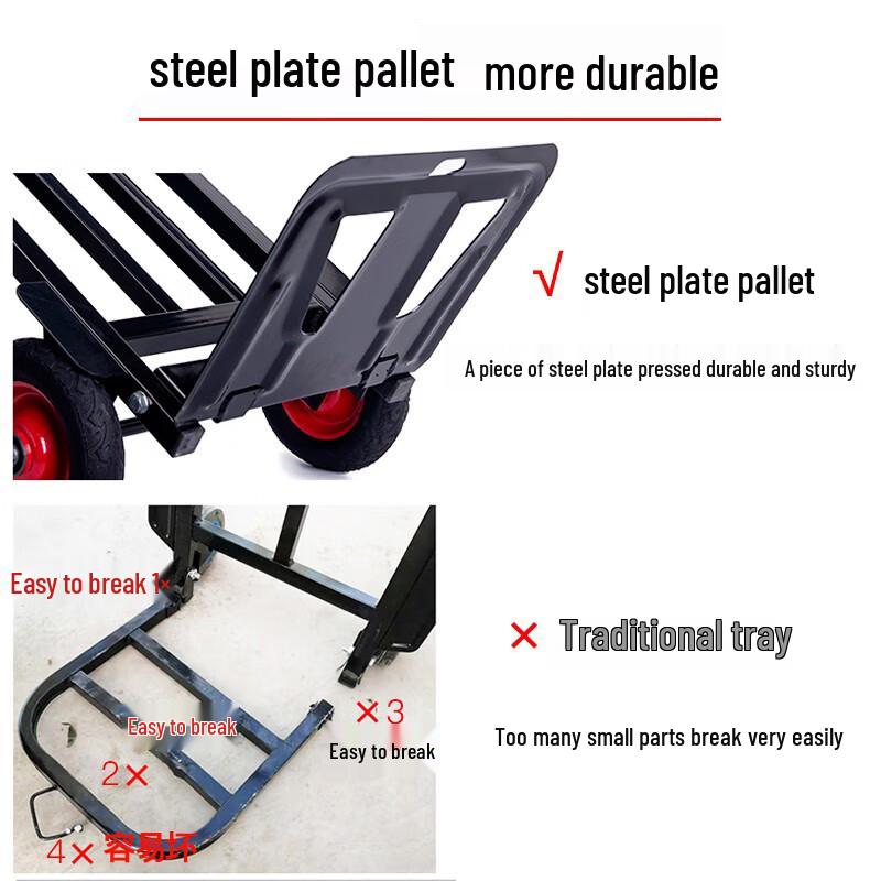 Heavy-Duty Foldable Hand Truck