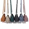 Cloud Clutch Purses for Women Dumpling Bag Soft Genuine Leather Underarm Bag Cowhide Handbag Small Flap Crossbody Bags