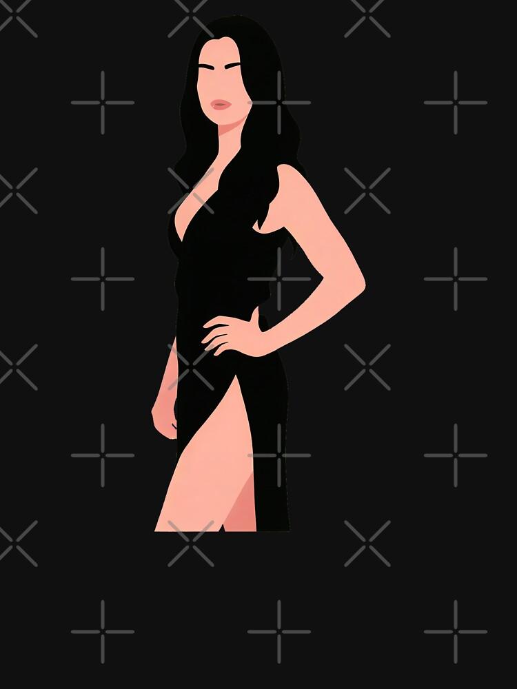 Selena Gomez Lineless Illustration Classic T-Shirt