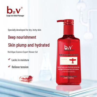 Gel douche expert b2v Algues Rouges