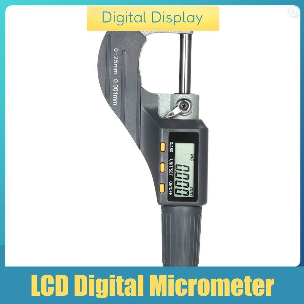 0-25mm 0.001mm High Precision Depth Micrometer Electronic Digital Outside Micrometer Portable Micro Caliper