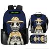 Deformed zoo primary school third and fourth grade light weight reduction backpack zoonomaly student lunch bag pencil case