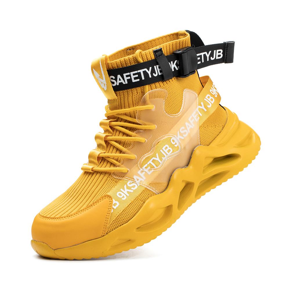 

Hot Sale in Stock OEM ODM Men and Women Anti-Slip Shoe Industrial Outdoor Construction Working Safety Shoes 45 жёлтый