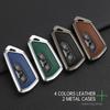 Alloy Car Key Case Cover for VW Volkswagen Golf 8 MK8 ID.3 ID.4 Cupra Skoda Octavia A8 SEAT Leon MK4 2020 2021 Formentor Tarraco