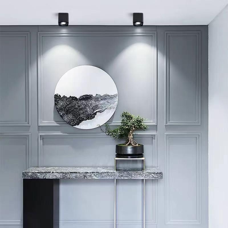 Adjustable GU10 LED Ceiling Spotlight with Replaceable Bulbs – 3 or 4 Heads