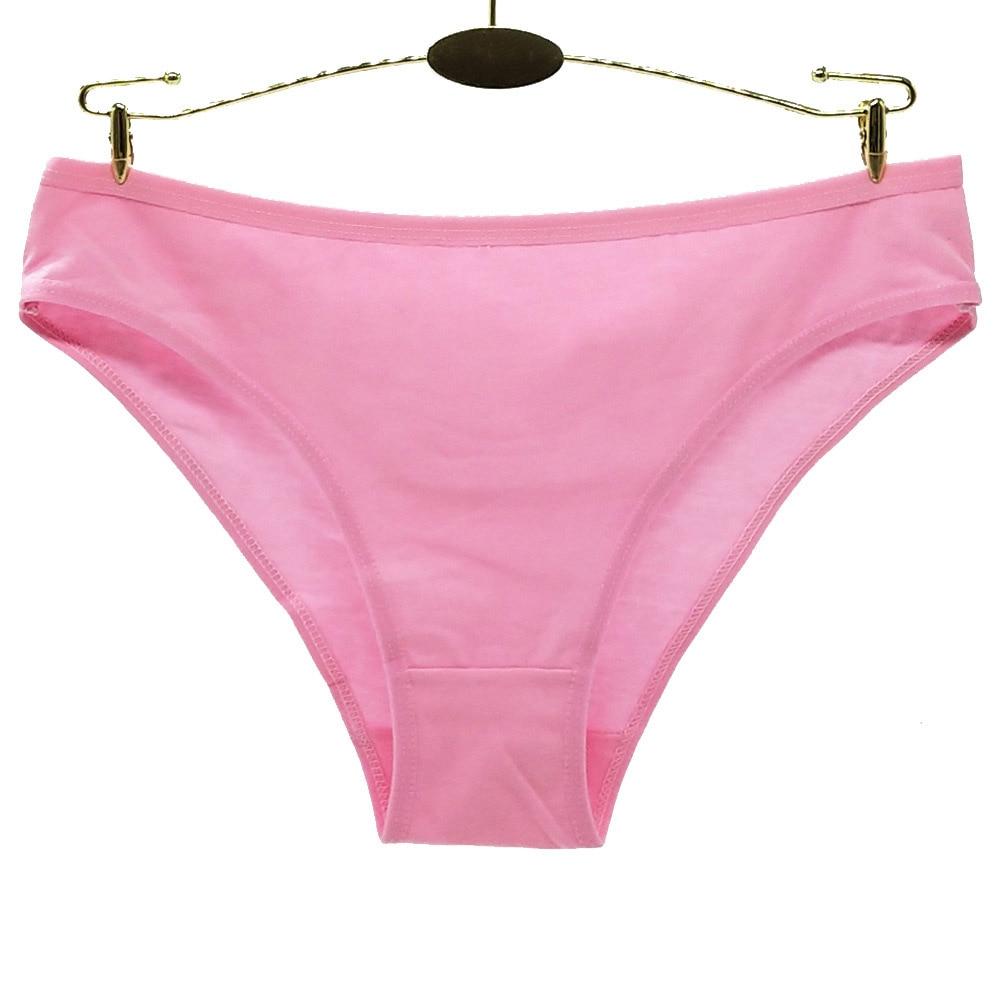 Women Underwear Ladies Cotton Sexy Panties Girls Cute Bow Briefs Knickers Lingerie Intimates 6 PCS