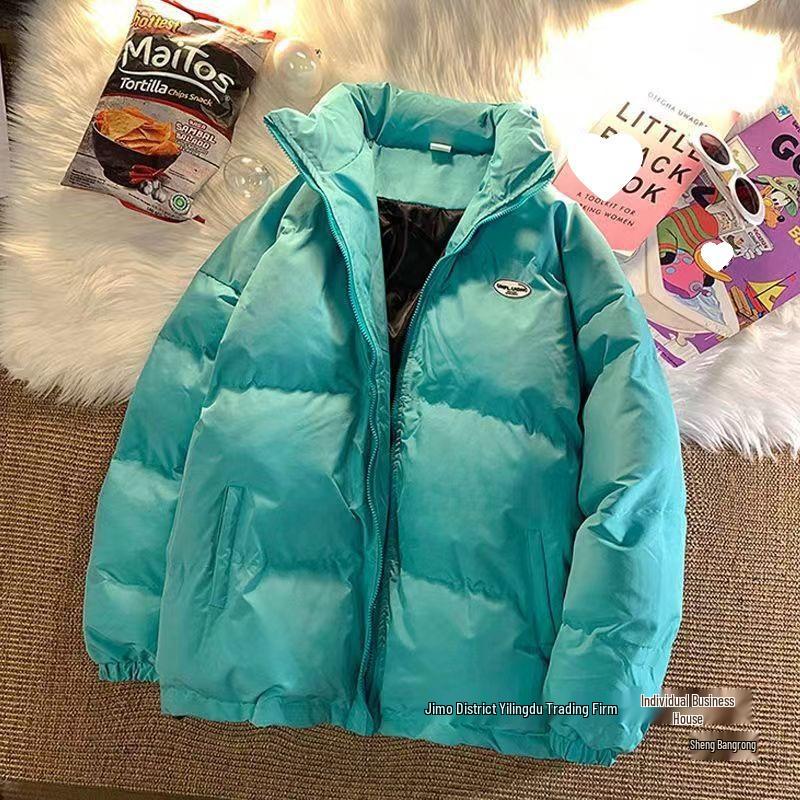 Winter 2025 Women's Trendy Korean Loose-Fit Down Cotton Short Coat