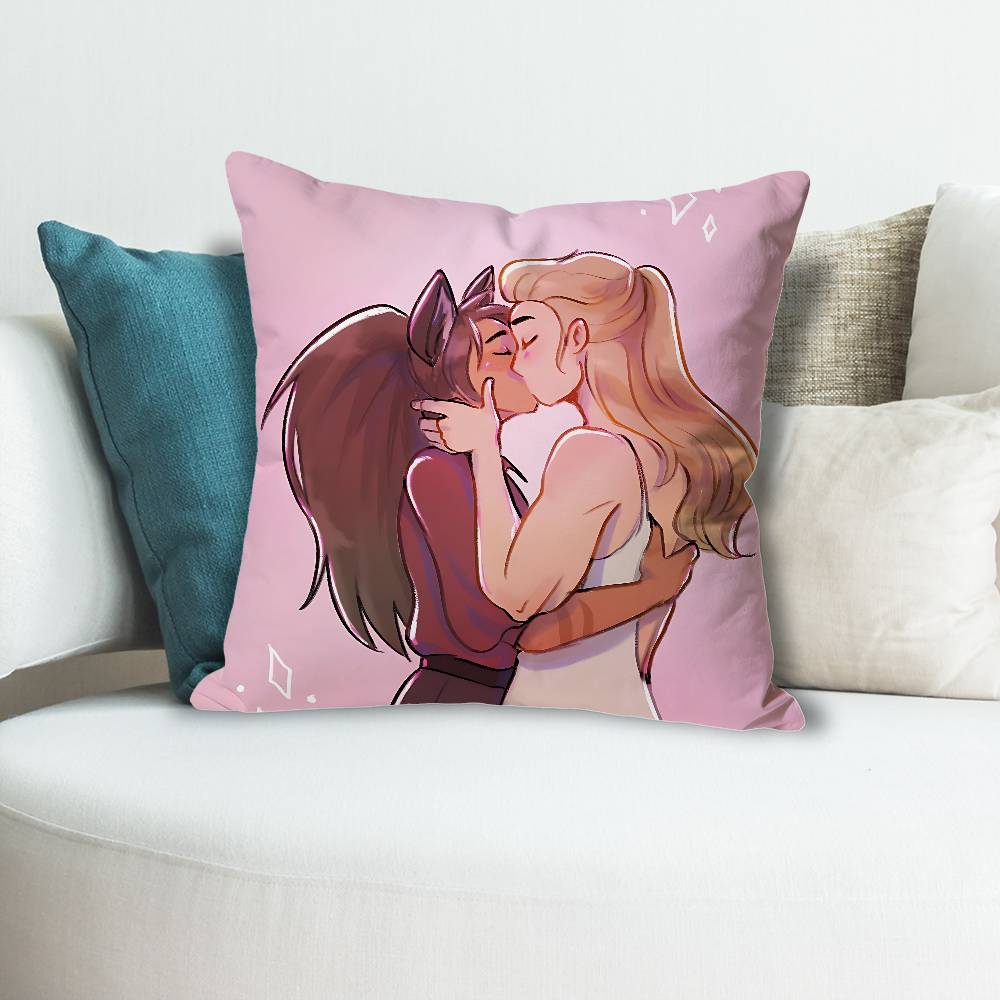 CCatradora SShera Pillow Cases for Bedroom Living Room Sofa Home Decor Polyester Cushion Cover with Zipper