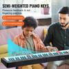 88 Key Digital Piano Keyboard Semi Weighted Full Size Electric Portable