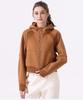 Women's Casual Cotton Zipper Hoodie - Autumn/Winter Yoga & Fitness Wear