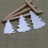 3pcs/set Christmas Tree Frame Metal Cutting Dies Scrapbooking Silvery Embossing Die Cut Stencil DIY Photo Album Card Making