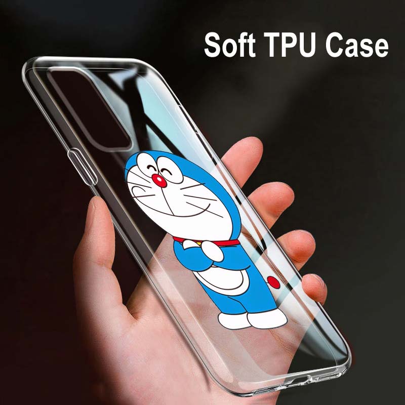 

Милый Дораэмон для OPPO Reno7 SE 6 5 ZF 4G 5G Find X2 X3 Neo Lite Pro Plus прозрачный мягкий чехол для телефона OPPO Reno7 5G
