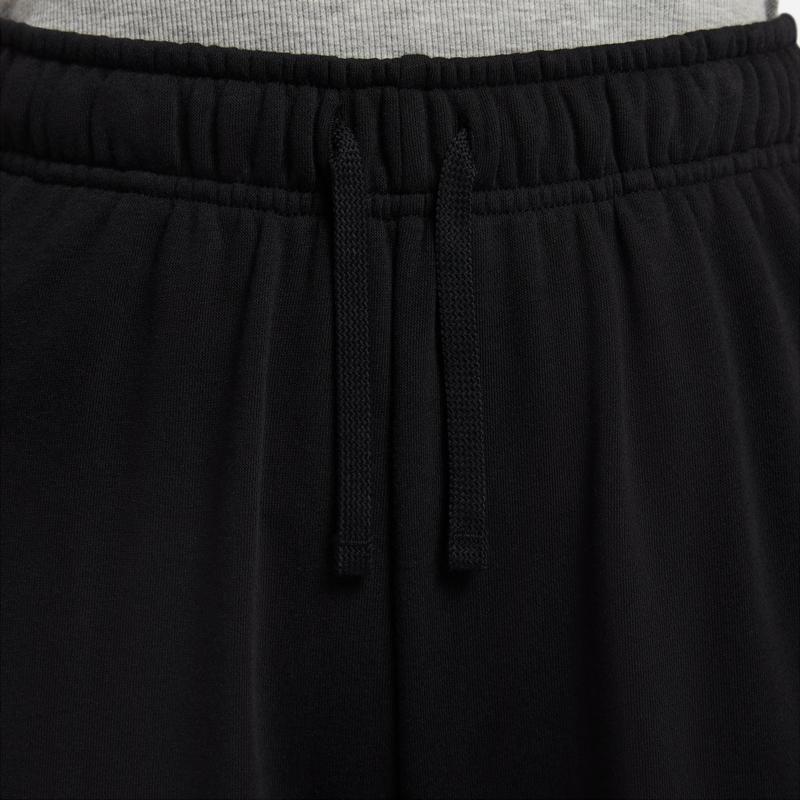 Nike Letter Lace High Waist Cuffed Casual Knit Sports Pants Women Pants Black FB8488-010