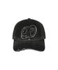 Aejeuon Denim Patch Ball Cap / Black