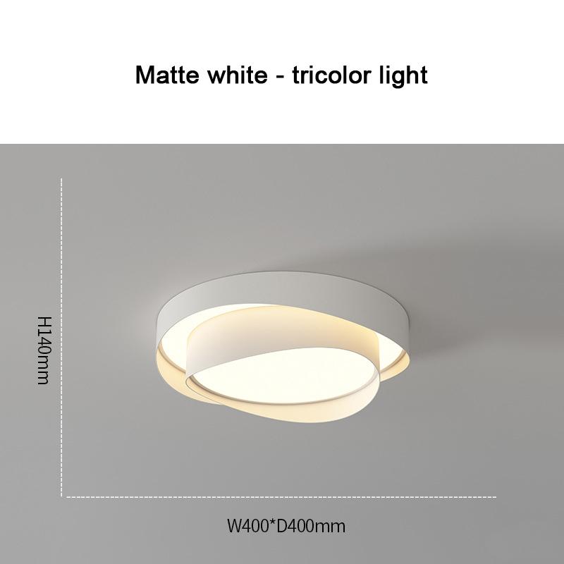 Warm Bedroom New Modern Simple Ceiling Cream Wind Room Lamp Study Restaurant Lamp