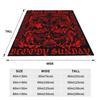 Insane Clown Posse Blanket  Warm Soft Street Trend Plush Throw Blanket For Children Home Decor Flannel Bedspread Bed Cover