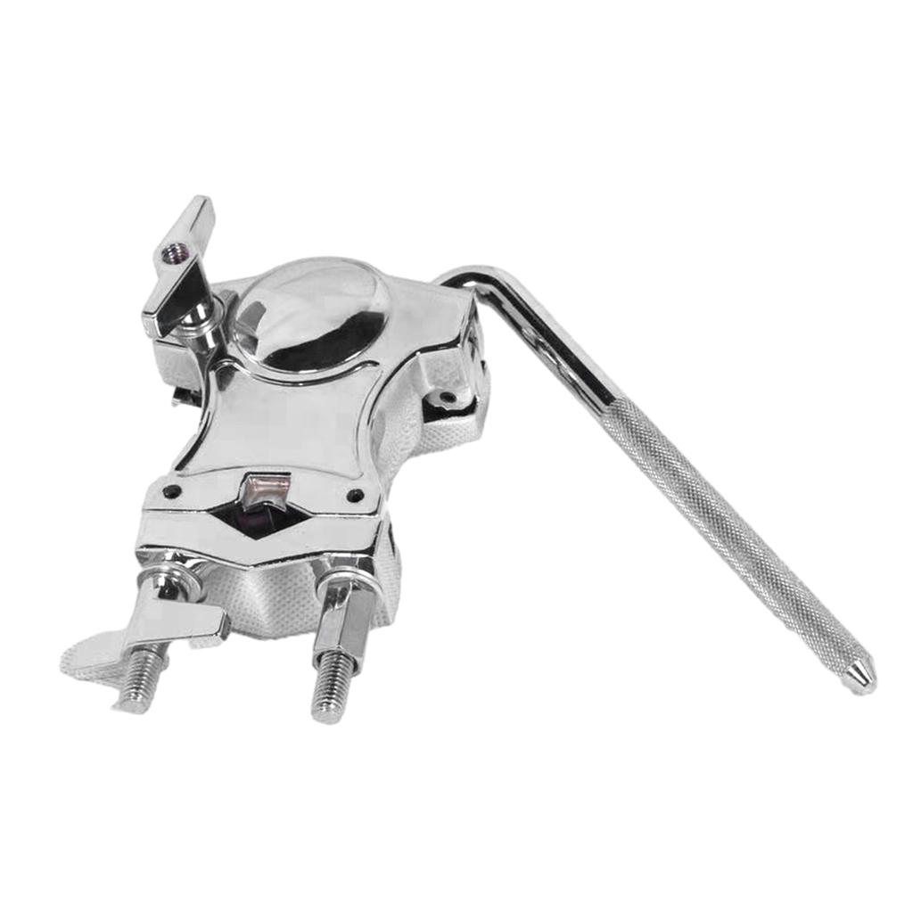 Drum Clamp Adjustable Extension Clip L Rod Mount Clamp Adjustable Cowbell MountIng Bracket Clamp Drum Parts Durable