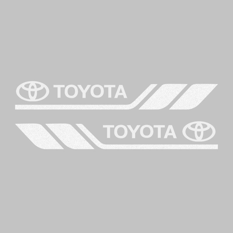 Car exterior annual inspection stickers Car body decoration stickers car door decals For Toyota Corolla Rav4 Auris Camry