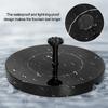 Garden Outdoor Pond Water Feature Floating Water Pump Universal Pool Decor Solar Fountain Pump For Fish Tank
