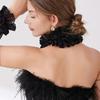 Ruffled Collar Girls Lace Victorian Collar Lapel Medieval Cosplay Victorian Ruffled Tie Collar
