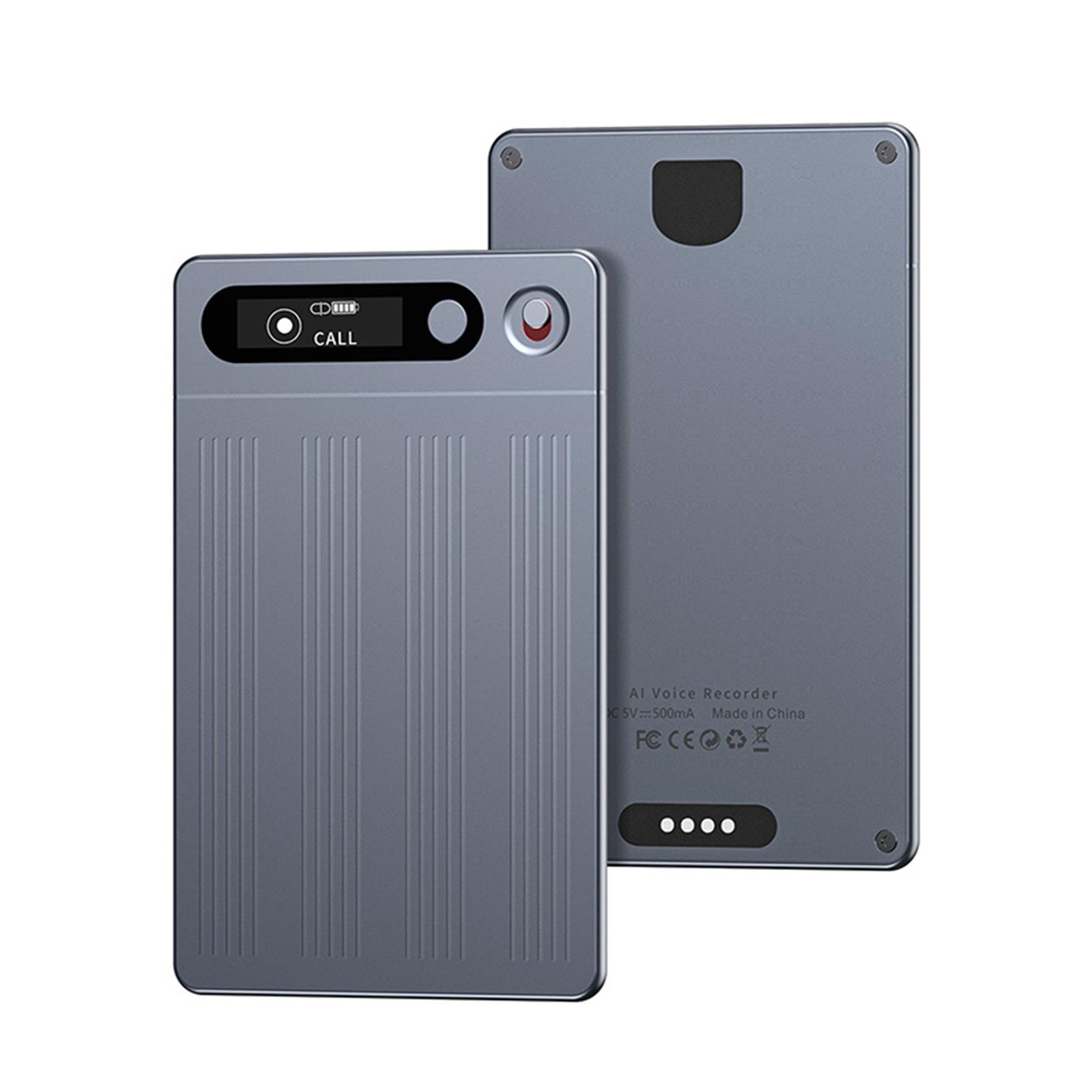 

64G AI Voice Recorder Language Translation Device Support 134 Languages Audio Dictaphone Transcribe & Summarization with ChatGPT