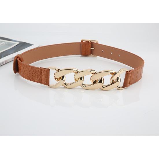 

Ремень с квадратной пряжкой с каменным узором, декоративная цепочка, пояс-корсет, модный, для платья, костюма, пиджака, пальто, на талию