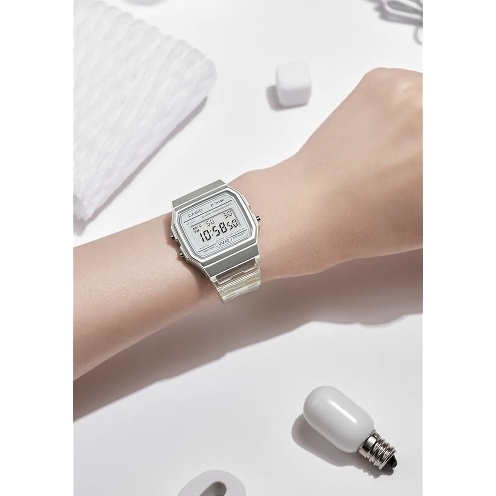 Casio] Watch Casio Collection [Genuine domestic product] F-91WS-7JH White