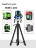 Laser Level Tripod Stand with Telescopic Rod and Infrared Bracket