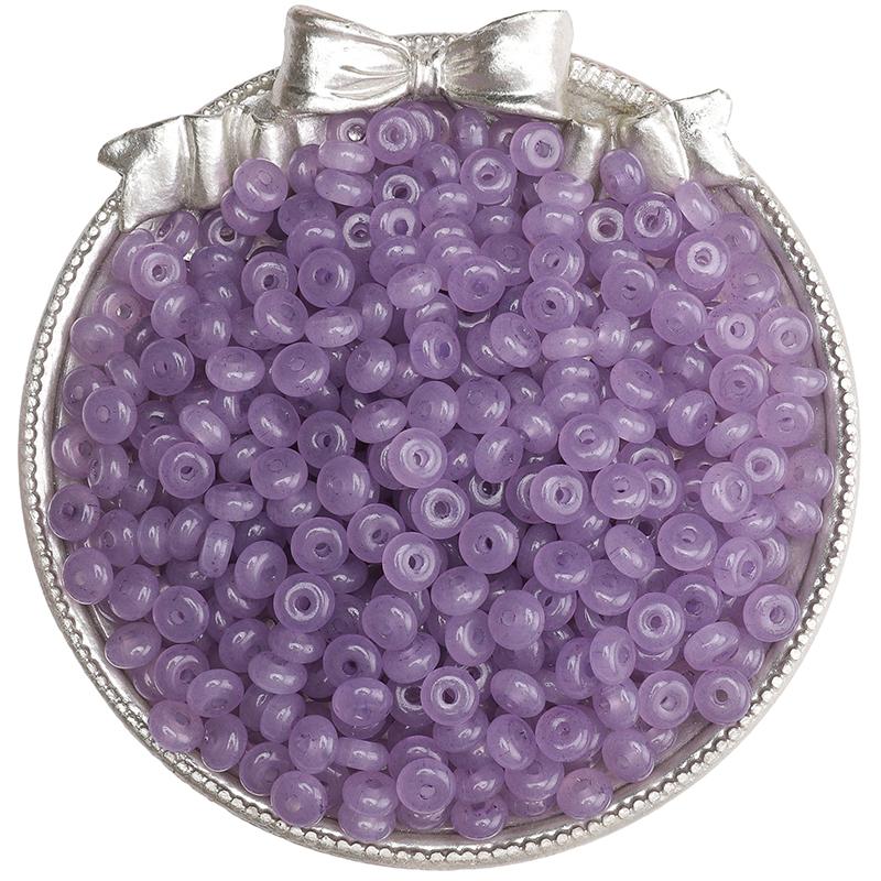50Pcs Crystal Czech Glass Beads Abacus Seed Beads for Earring Bracelet DIY Jewelry Craft Accessoreis Making