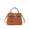 Kelly bag second generation BOX pattern mini high-end leather handbag bag large capacity texture messenger bag women