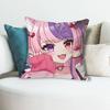 Cute IIronmouse Vtuber Pillow Cases for Bedroom Living Room Sofa Home Decor Polyester Cushion Cover with Zipper