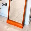 Full Length Mirror Base Sturdy Construction High Stability Universal Anti-Slip Floor Standing Mirror Stand