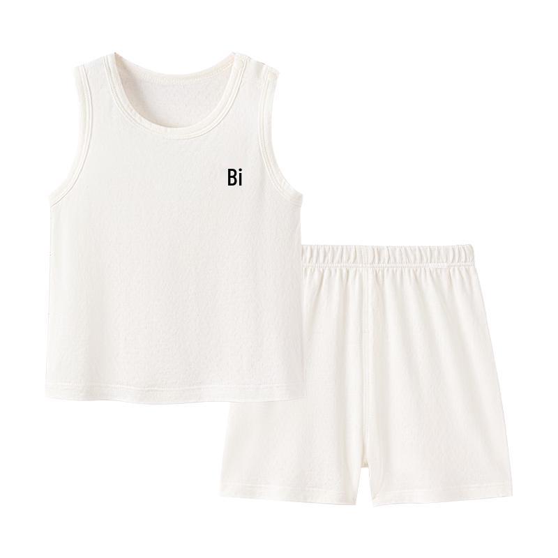 Babylove Unisex Summer Bamboo Cotton Vest & Shorts Set