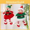 Holiday Elf Figurine Decoration With Soft Fabric For Christmas Tree Decor