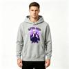 Men Anime Satoru Gojo Print Pullover Hoodie Casual Long Sleeve Sweatshirt for Daily Wear