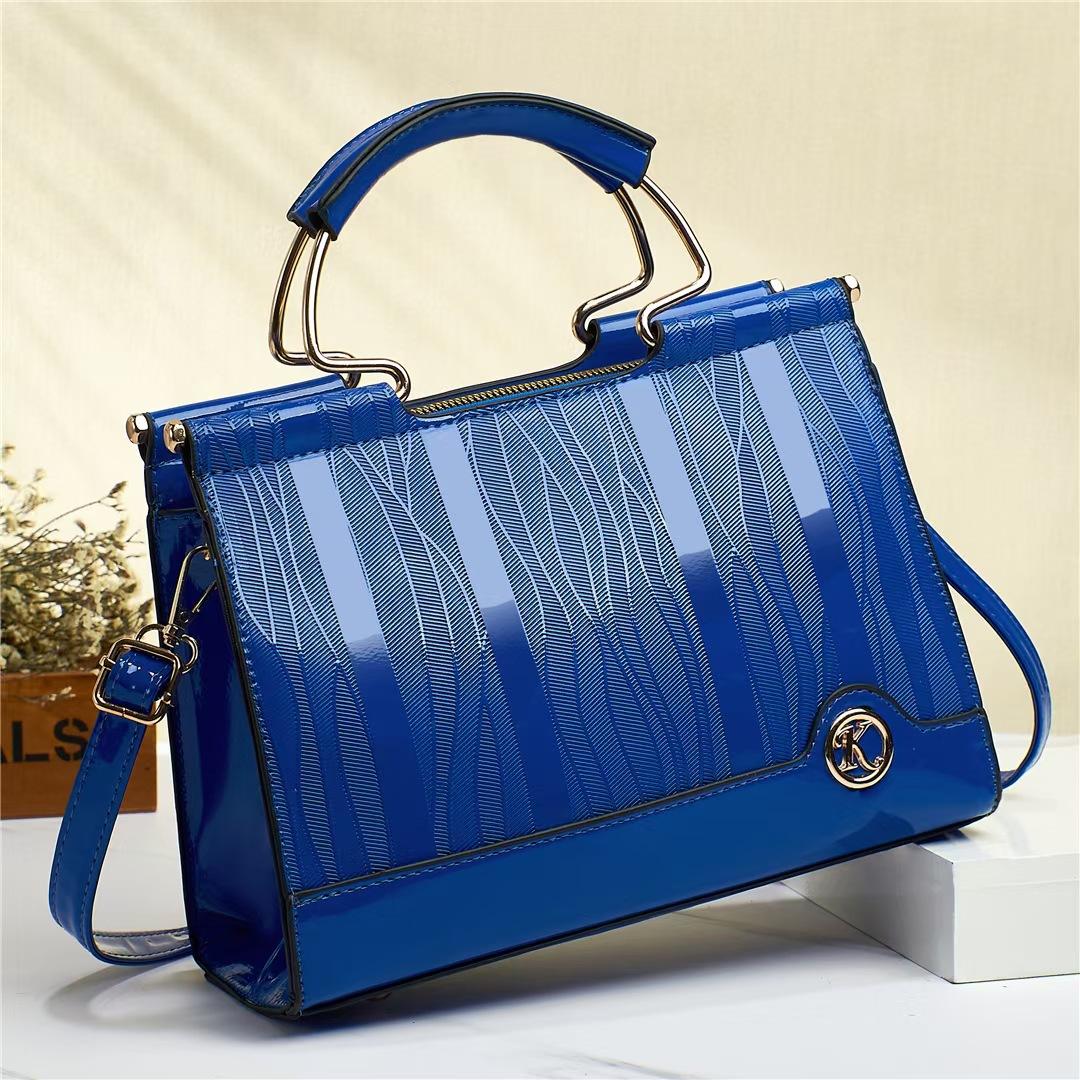 

Новая модная сумка через плечо большой емкости length 26.5 width 12 height 20 синий