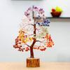 Sieben Chakra Kristallbaum Glücksbringer Ausstellungsstück für Heimdeko Artikel Kristalle Edelsteine Bonsai Geldbaum für Glück, Dekoration Geschenk