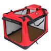 Bärbar hopfällbar husdjursbur: Rese Hundbur, Kattkennel, Utomhus Husdjursväska