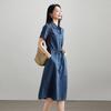 SOFSIL Women's 2026 Summer Commuter Denim A-Line Dress