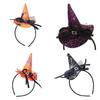 High-quality Witch Hat Headband For Cosplay And Halloween Prop Wizard Party
