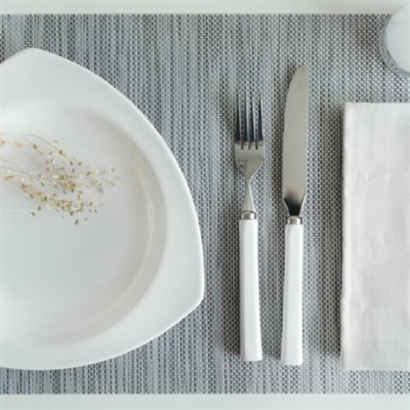 Twist Table Mat Gray