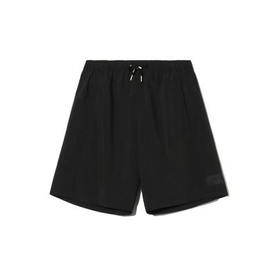 Li Ning Badfive Chongqing City Limited Fog City Trend Solid Color Sports Shorts Men Shorts Black AKSR477-2