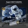 BENFEI 4K DisplayPort auf HDMI 3m Kabel Aluminiumgehäuse, Nylon geflochten, Unidirektional DP 1.2 Computer zu HDMI 1.4 Bildschirmkabel Kompatibel mit HP, Thin