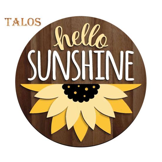 

Дверной знак многоразовый декоративный яркий цвет модная летняя дверная табличка подвесной кулон дверной декор