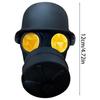 Dustproof Hood Design Trailer Ball Cover Waterproof Tube Cap Protector Secure Hook Dust Plug Protector For Car Styling Parts