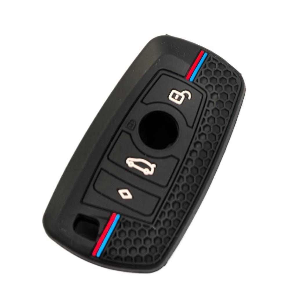 Silikonový kryt pouzdra na klíče od auta pro BMW F30 F31 F32 F34 F20 F21 F07 F10 řady 1 3 5 7 X1 X3 G01 X4 G02 X5 F15 F16 M3 M4