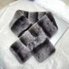 Thick Plush Cross Scarf Thermal Fluffy Muffler Double Sided Stole Faux Fur Collar  Office Workers