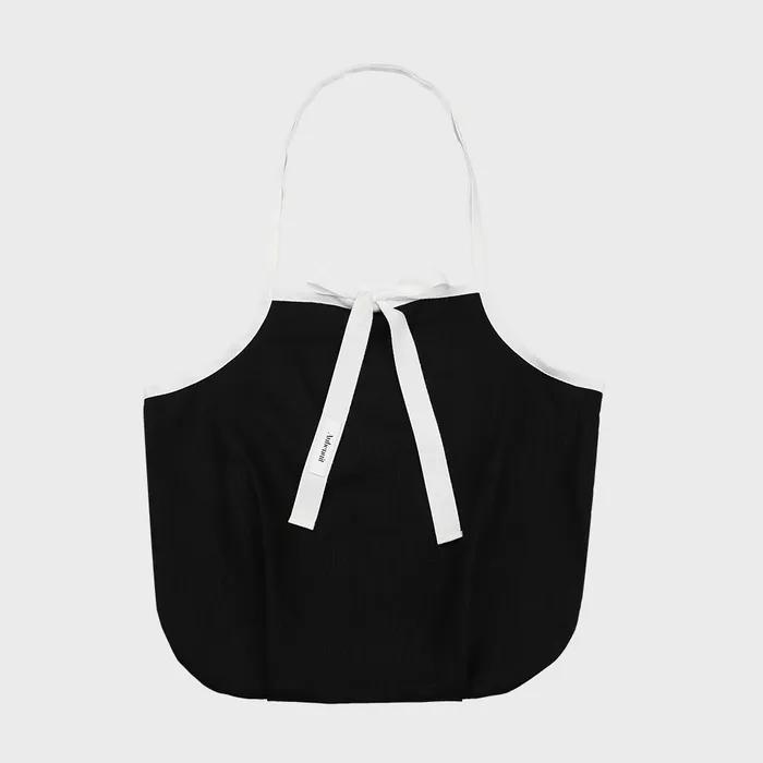 Obnuit Linen Bloom Bag_Black