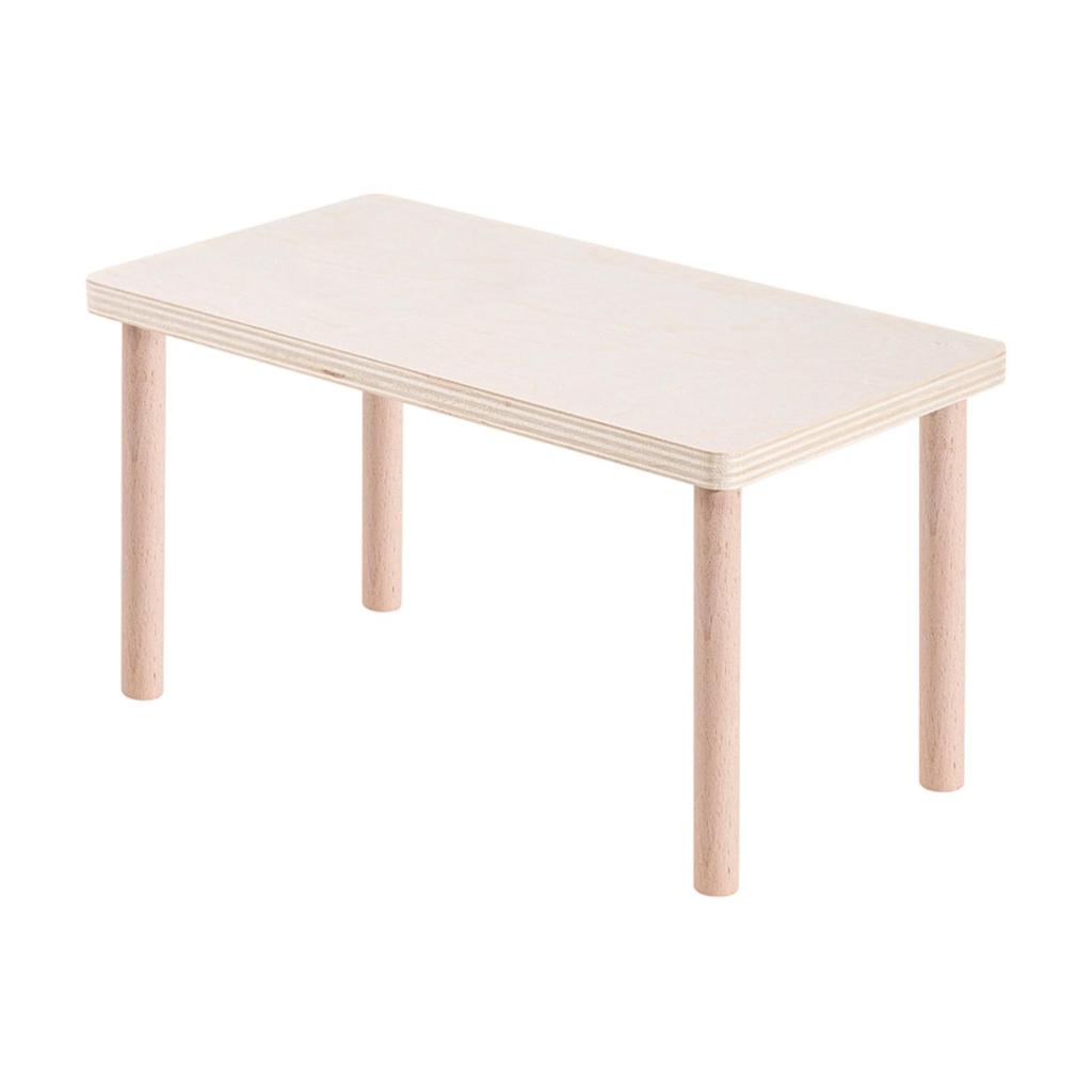 Piattaforma di Legno Giocattolo per Criceti Multifunzionale con Gambe Decorazione Accessori Gabbia per