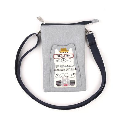 Cat Maruke Sacoche GY [Kusuguru Japan]